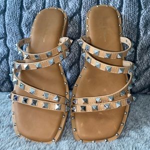Studded sandals